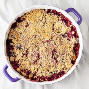 Plum Cobbler